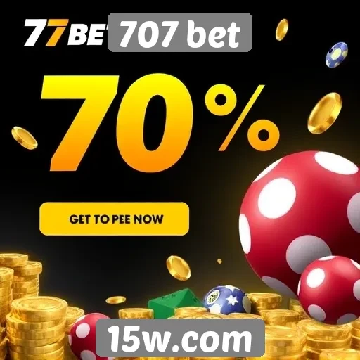 Promoções disponíveis na 707 bet